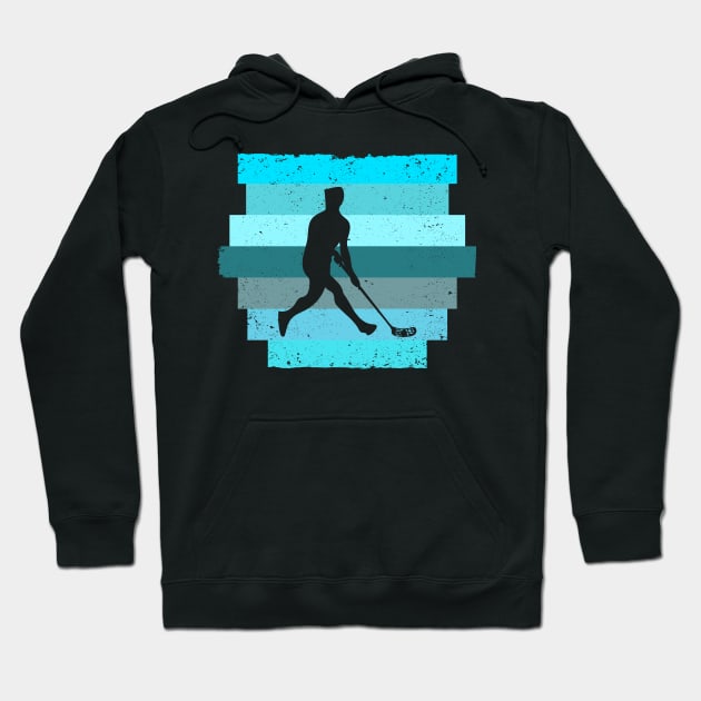 floorball player Hoodie by Johnny_Sk3tch